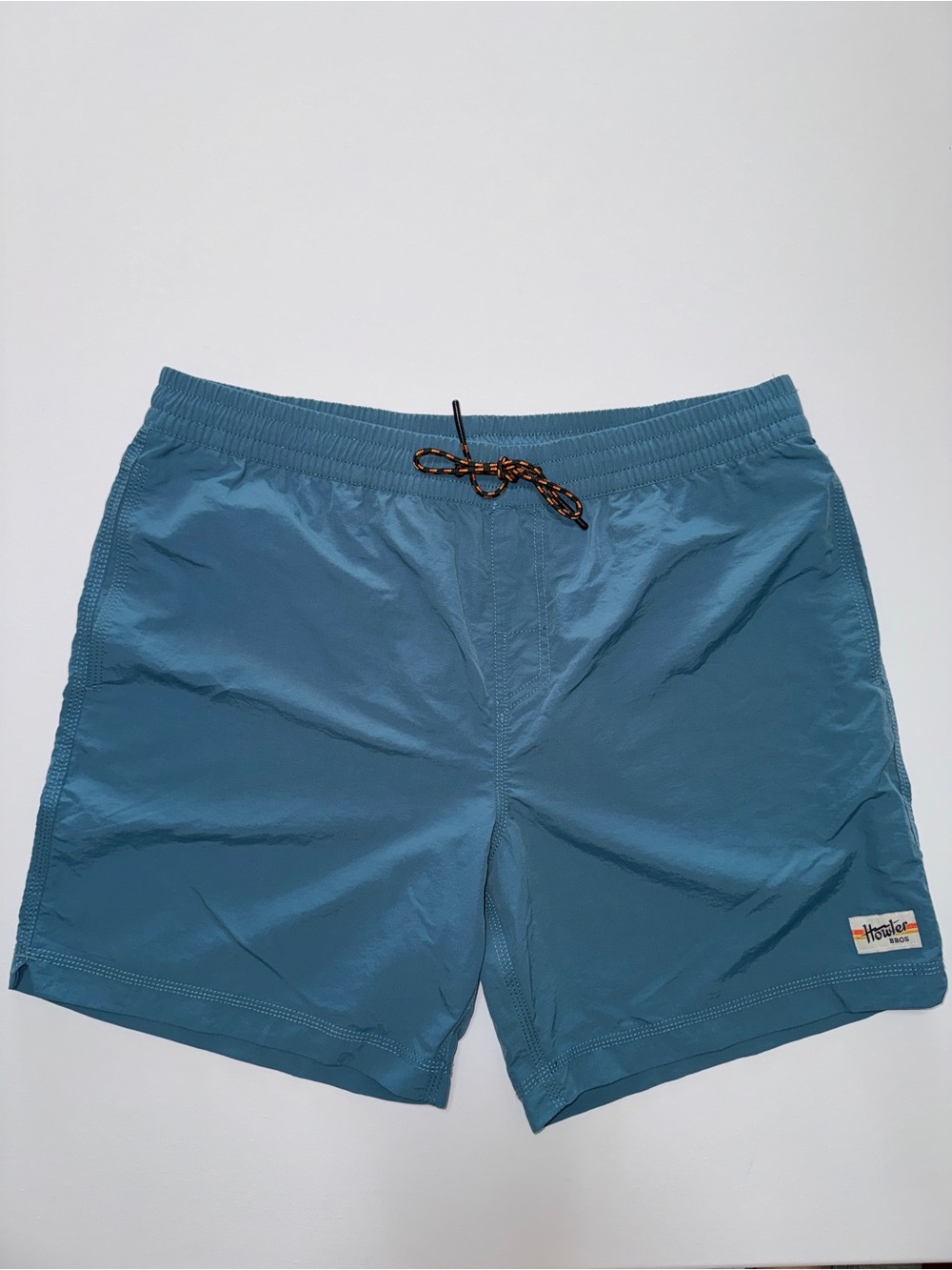 Howler Brothers Swim Trunks Board Shorts Blue Drawstring Men Large HB43603